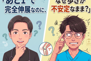 深堀セラピストマガジンVol.2｜「たった1°でしょ？」が落とし穴～膝のわずかな伸展制限が、歩行を変えていく～