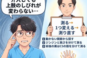 深掘りセラピストマガジンVol.13｜すぐ戻る・指先に残る・画像と合わない。頸部由来の上肢のしびれ、3つのケースと病態に応じた介入