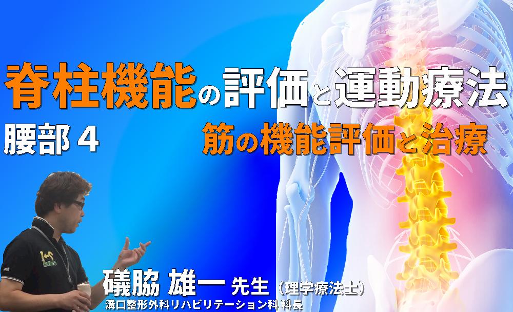 脊柱機能の評価と運動療法・腰部編４～筋の構造を理解し、機能を診る〜