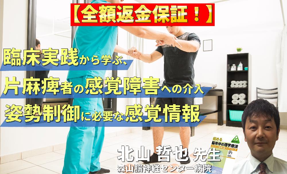 【見逃し配信】臨床実践から学ぶ、片麻痺者の感覚障害に対する評価とアプローチ～姿勢オリエンテーションに必要な感覚情報～