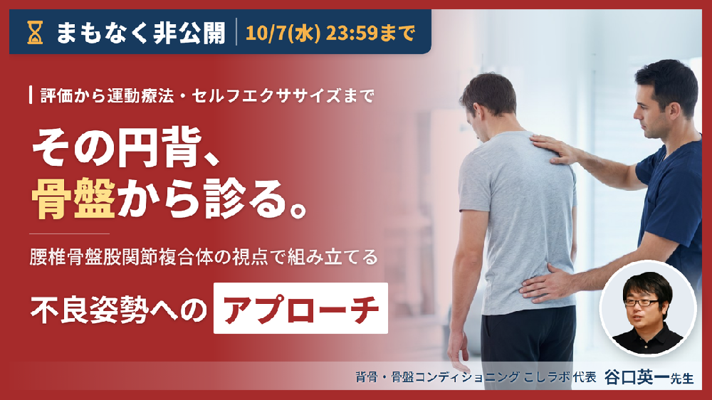 不良姿勢に対する評価とアプローチ～セラピストが見落としがちな姿勢改善の本質を理解する～